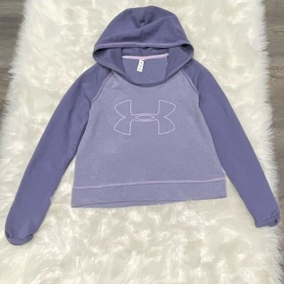 Under Armour girl’s pullover hoodie size L - Picture 3 of 4